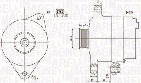 Magneti Marelli 063732112010 - Ģenerators autodraugiem.lv