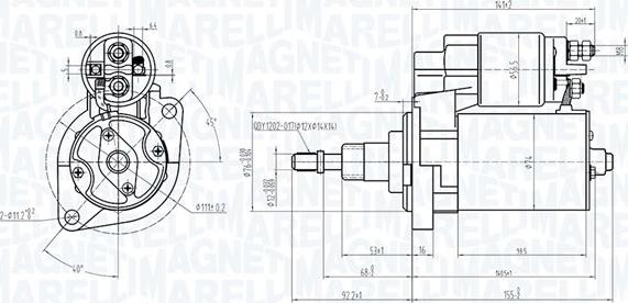 Magneti Marelli 063720601010 - Starteris autodraugiem.lv