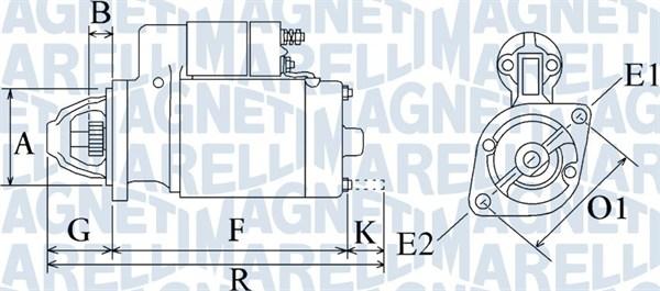 Magneti Marelli 063720349010 - Starteris autodraugiem.lv