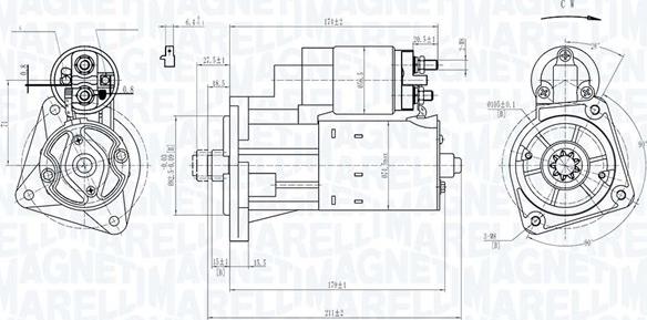 Magneti Marelli 063720297010 - Starteris autodraugiem.lv