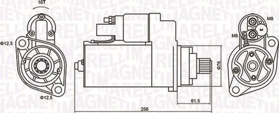 Magneti Marelli 063721405010 - Starteris autodraugiem.lv