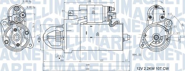 Magneti Marelli 063721411010 - Starteris autodraugiem.lv