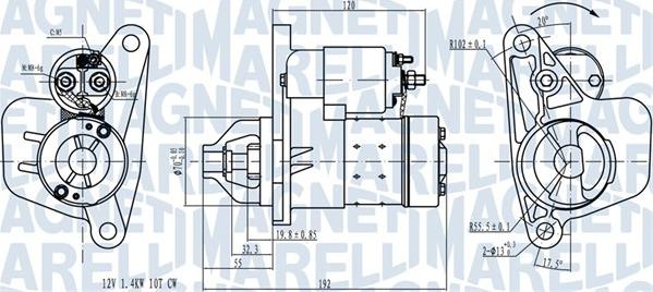 Magneti Marelli 063721418010 - Starteris autodraugiem.lv