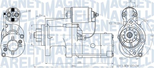 Magneti Marelli 063721439010 - Starteris autodraugiem.lv