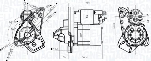 Magneti Marelli 063721582010 - Starteris autodraugiem.lv