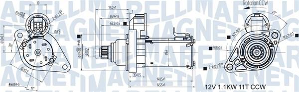 Magneti Marelli 063721533010 - Starteris autodraugiem.lv