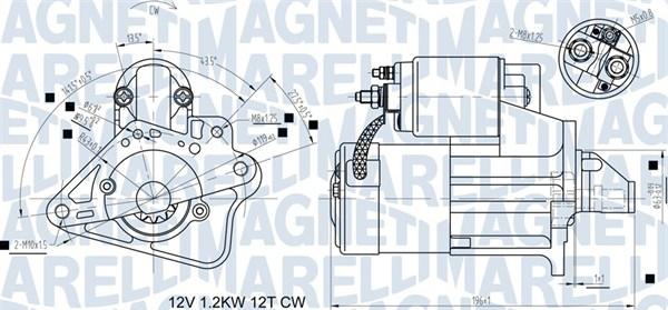 Magneti Marelli 063721524010 - Starteris autodraugiem.lv