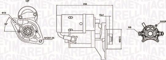 Magneti Marelli 063721089010 - Starteris autodraugiem.lv