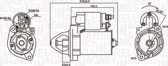 Magneti Marelli 063721075010 - Starteris autodraugiem.lv