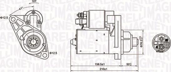 Magneti Marelli 063721197010 - Starteris autodraugiem.lv