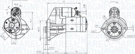 Magneti Marelli 063721159010 - Starteris autodraugiem.lv