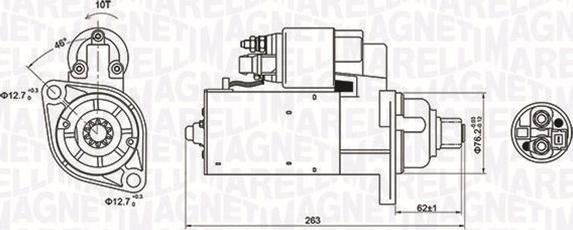 Magneti Marelli 063721181010 - Starteris autodraugiem.lv