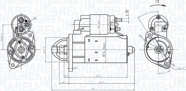 Magneti Marelli 063721172010 - Starteris autodraugiem.lv