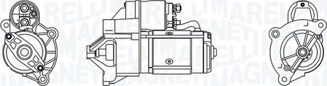 Magneti Marelli 063721342010 - Starteris autodraugiem.lv