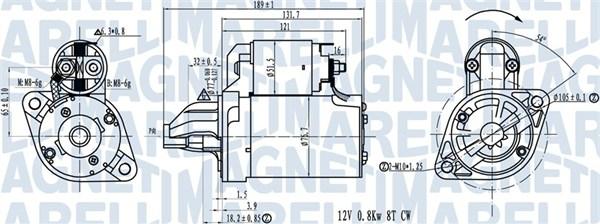 Magneti Marelli 063721311010 - Starteris autodraugiem.lv