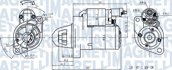 Magneti Marelli 063721382110 - Starteris autodraugiem.lv