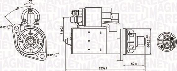 Magneti Marelli 063721337010 - Starteris autodraugiem.lv