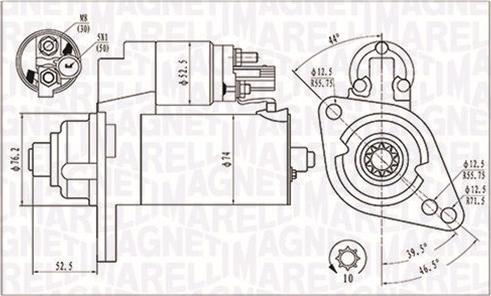 Magneti Marelli 063721293010 - Starteris autodraugiem.lv