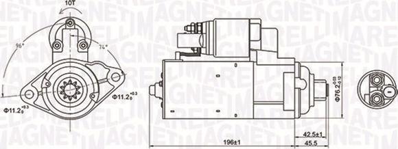 Magneti Marelli 063721286010 - Starteris autodraugiem.lv