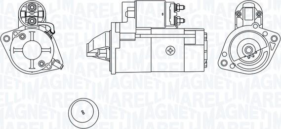 Magneti Marelli 063721227010 - Starteris autodraugiem.lv