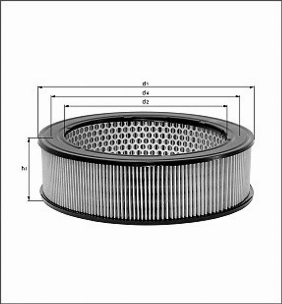 Magneti Marelli 154065402980 - Gaisa filtrs autodraugiem.lv