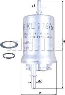 Magneti Marelli 154065361550 - Degvielas filtrs autodraugiem.lv