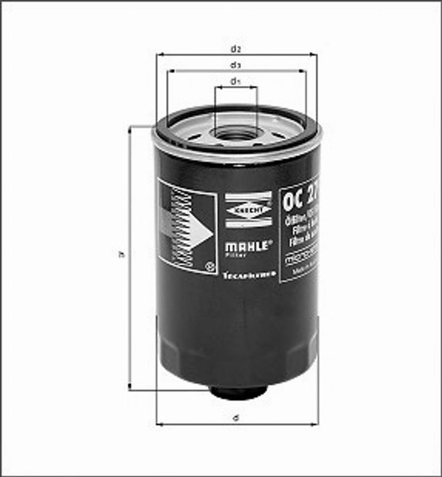 Magneti Marelli 154085039550 - Eļļas filtrs autodraugiem.lv