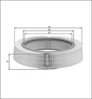 Magneti Marelli 154070231790 - Gaisa filtrs autodraugiem.lv