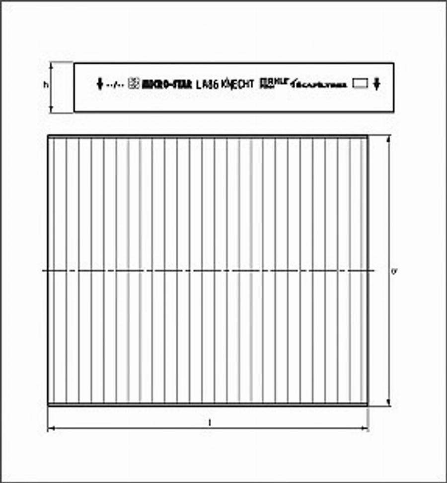 Magneti Marelli 154703842610 - Filtrs, Salona telpas gaiss autodraugiem.lv