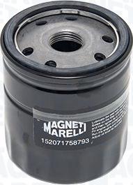Magneti Marelli 152071758793 - Eļļas filtrs autodraugiem.lv
