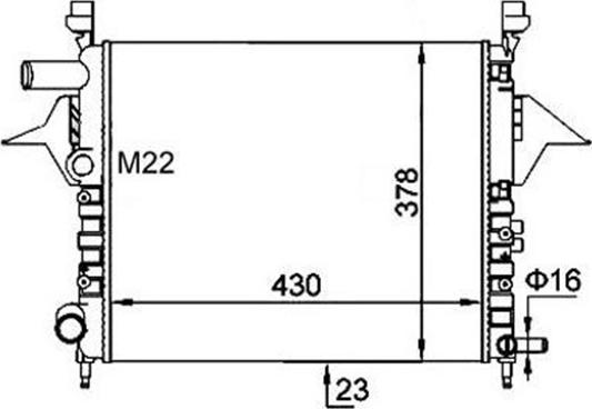 Magneti Marelli 359000391790 - Radiators, Motora dzesēšanas sistēma autodraugiem.lv