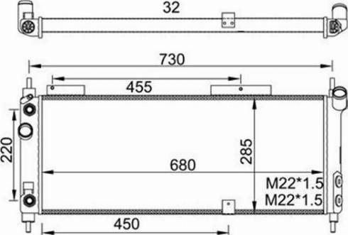 Magneti Marelli 359000391060 - Radiators, Motora dzesēšanas sistēma autodraugiem.lv