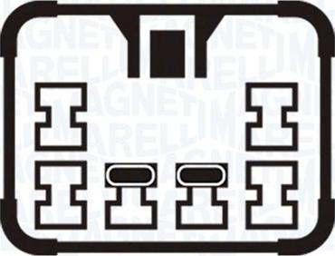 Magneti Marelli 350103170125 - Stikla pacelšanas mehānisms autodraugiem.lv