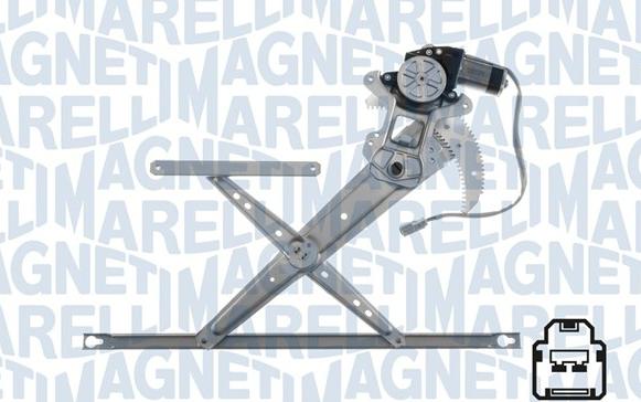 Magneti Marelli 350103170336 - Stikla pacelšanas mehānisms autodraugiem.lv