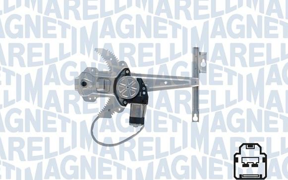 Magneti Marelli 350103170337 - Stikla pacelšanas mehānisms autodraugiem.lv