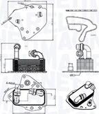 Magneti Marelli 350300000600 - Eļļas radiators, Motoreļļa autodraugiem.lv