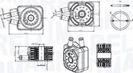 Magneti Marelli 350300003600 - Eļļas radiators, Motoreļļa autodraugiem.lv