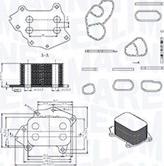 Magneti Marelli 350300002400 - Eļļas radiators, Motoreļļa autodraugiem.lv