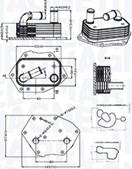 Magneti Marelli 350300002600 - Eļļas radiators, Motoreļļa autodraugiem.lv