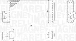 Magneti Marelli 350218403000 - Siltummainis, Salona apsilde autodraugiem.lv