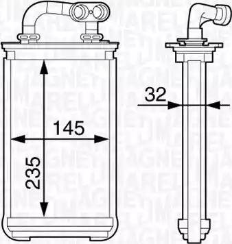 Magneti Marelli 350218336000 - Siltummainis, Salona apsilde autodraugiem.lv