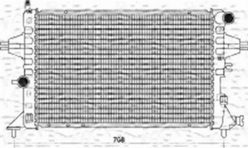 Magneti Marelli 350213962000 - Radiators, Motora dzesēšanas sistēma autodraugiem.lv
