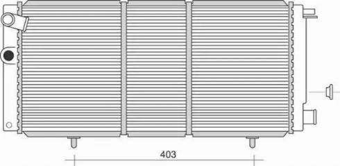 Magneti Marelli 350213981000 - Radiators, Motora dzesēšanas sistēma autodraugiem.lv