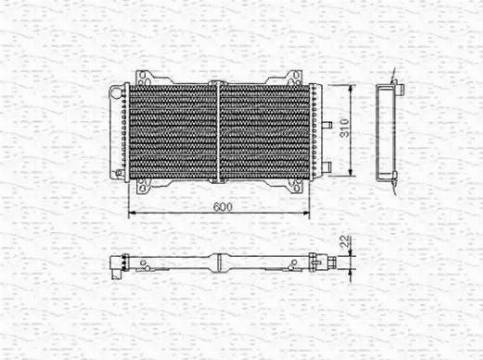 Magneti Marelli 350213459000 - Radiators, Motora dzesēšanas sistēma autodraugiem.lv