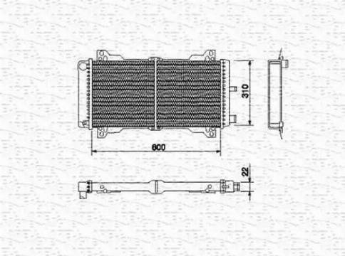 Magneti Marelli 350213458000 - Radiators, Motora dzesēšanas sistēma autodraugiem.lv