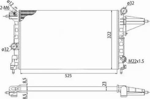 Magneti Marelli 350213501003 - Radiators, Motora dzesēšanas sistēma autodraugiem.lv