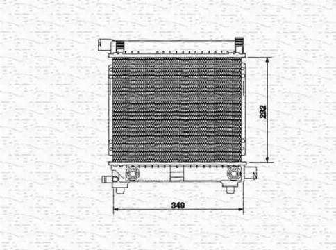 Magneti Marelli 350213534000 - Radiators, Motora dzesēšanas sistēma autodraugiem.lv