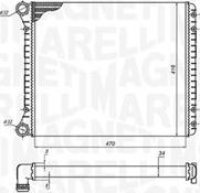 Magneti Marelli 350213198900 - Radiators, Motora dzesēšanas sistēma autodraugiem.lv