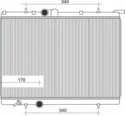 Magneti Marelli 350213107900 - Radiators, Motora dzesēšanas sistēma autodraugiem.lv