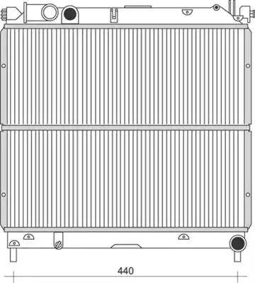 Magneti Marelli 350213115300 - Radiators, Motora dzesēšanas sistēma autodraugiem.lv